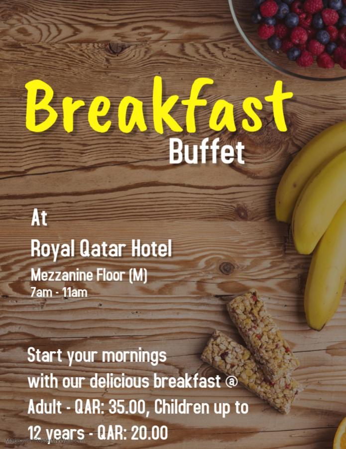 Royal Qatar Hotel Doha Eksteriør billede